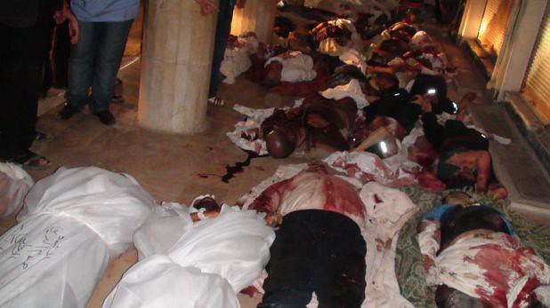 Assad Massacres 25 Women and Children in Douma