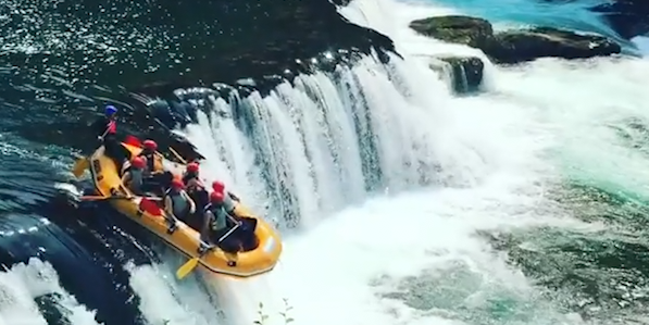 Rafting with Guide Obama