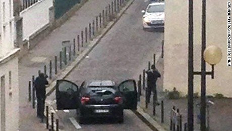 Video of Islamist terrorists executing injured French policeman