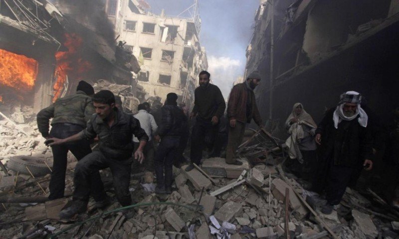 US should use radar to warn civilians of Syrian barrel bombs, group demands