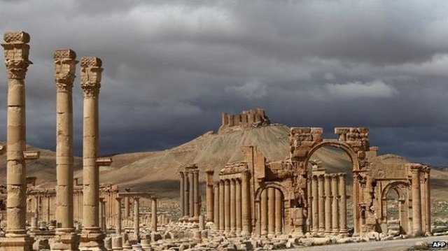 Fanatic Muslim Bastards Blow Up Syrian Treasure