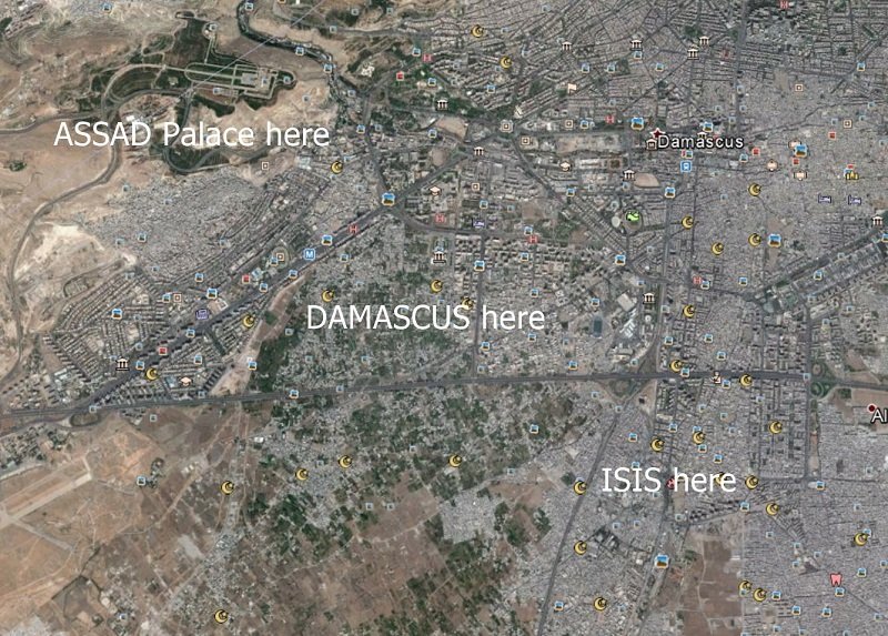 ISIS edges towards the heart of Damascus