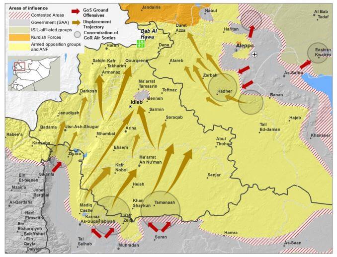 Assad Barrel Bombs Displaced 120,000 in October Alone