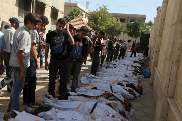 Assad Missiles Rained on Douma Killing 28 Civilians