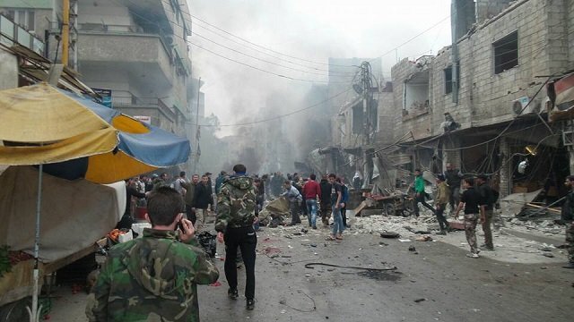 Shrine of Sayyeda Zainab Area Hit by Suicide Bombs