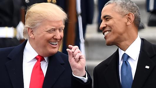 Barack Trump and Donald Obama