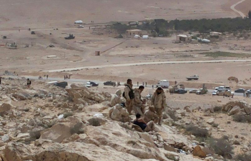 Islamic State Ambushes Assad Fighters Near Palmyra