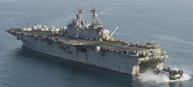 USS Essex Possibly Deterred Idlib Assault