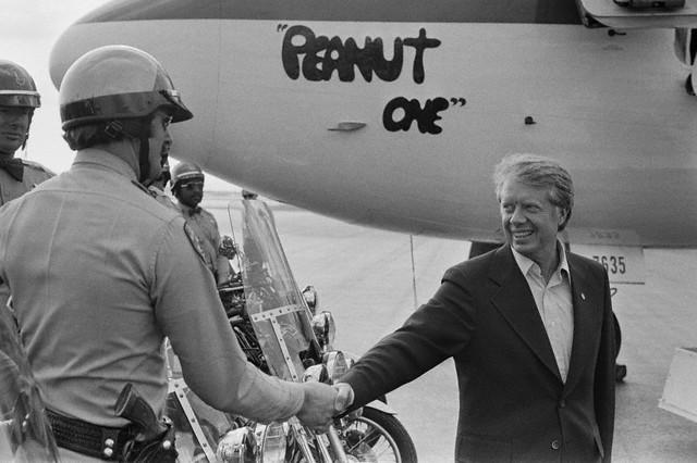 Falafel Visits Jimmy Carter at His Peanut Farm