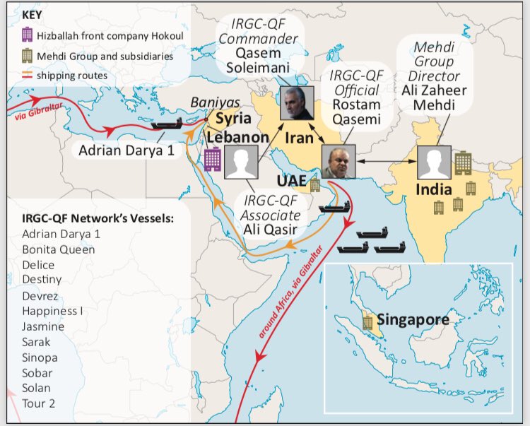 OFAC Sanctions a Vast Iranian Shipping Network