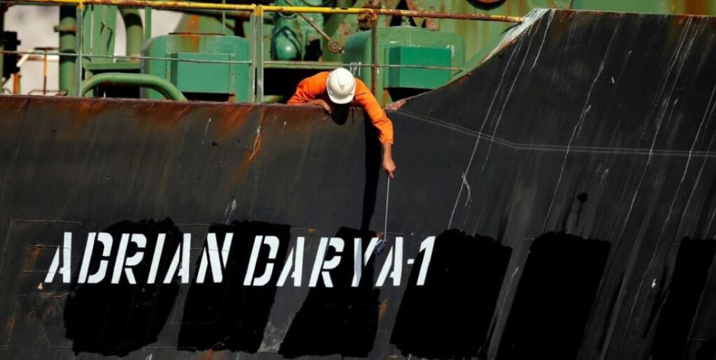 Oil Tanker Adrian Darya I Goes Dark Near Syria