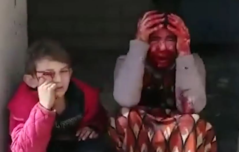 Watch Assad Kill Terrorist Girls Hiding Heavy Weapons