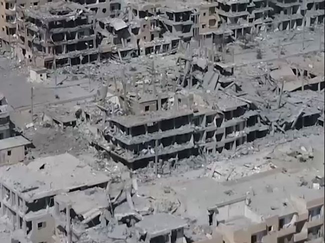 Total Destruction of Syria