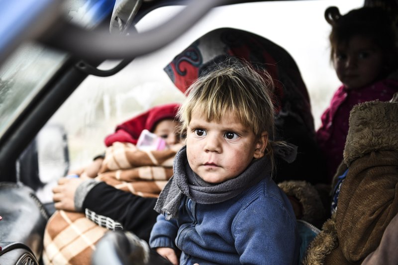 Russian Terror Displacing 800,000 Syrian Civilians. Mostly Women and Children