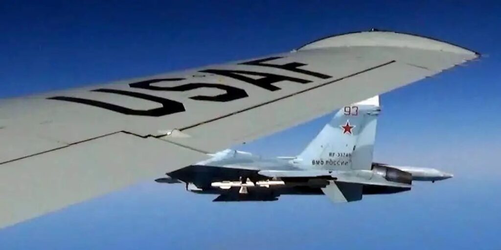 Russia Recklessly Intercepts US Spy Plane in International Waters