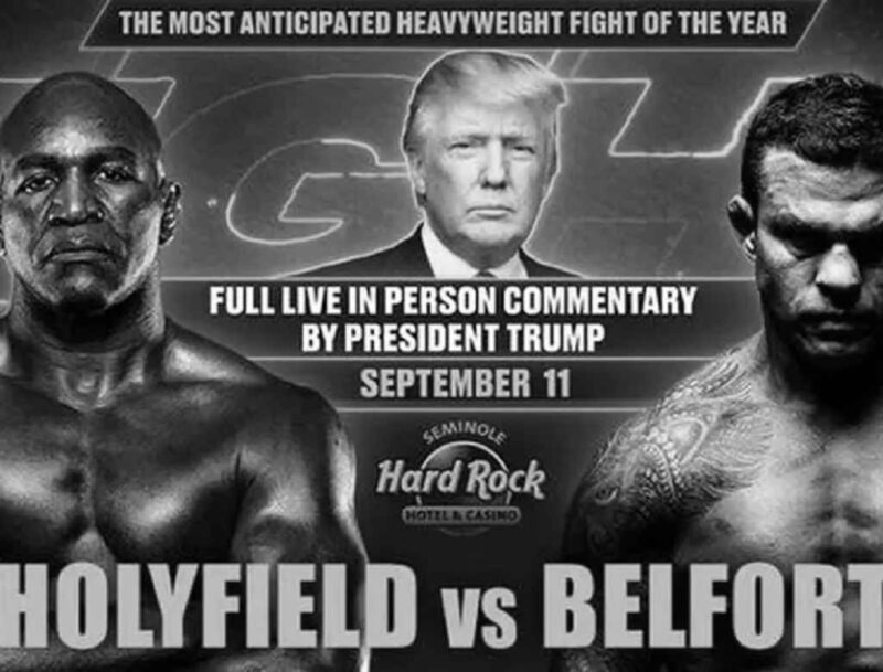 Real Presidents Commemorated 9/11. Fuhrer Rigs a Boxing Match