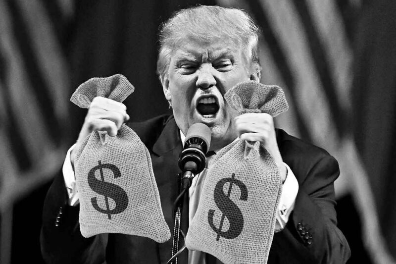 Trump is Siphoning Off Money From His Clueless Supporters