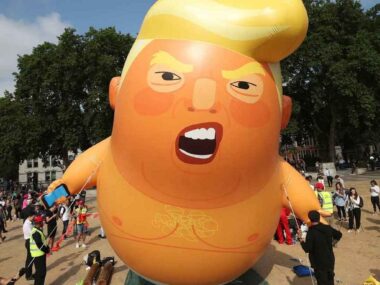 Trump Teflon Armor is Nothing But an Inflatable Blimp