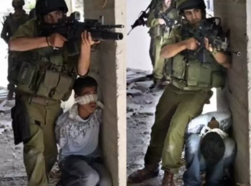 IDF Using Palestinian Children as Human Shields